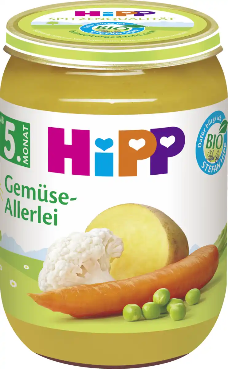 Bild 2 von HiPP Bio Gemüse-Allerlei