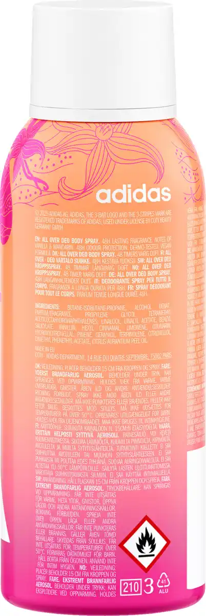 Bild 2 von adidas Vibes Get Comfy Deo Bodyspray