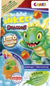 CRAZE Überraschungs-Badebombe mit Drachenfigur