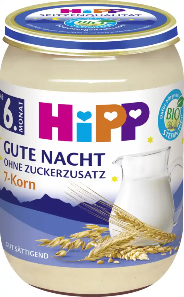 Bild 2 von HiPP Bio Gute Nacht 7-Korn