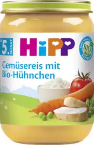 HiPP Bio Gemüsereis mit Bio-Hühnchen ab 5. Monat