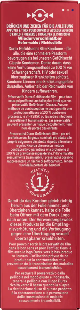 Bild 4 von Durex Gefühlsecht Slim Fit Kondome