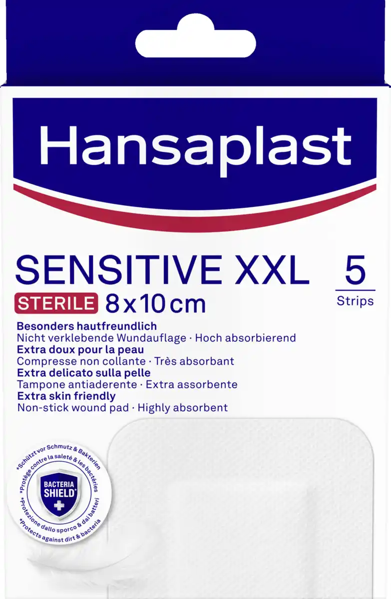 Bild 1 von Hansaplast Sensitive XXL Sterile Pflaster