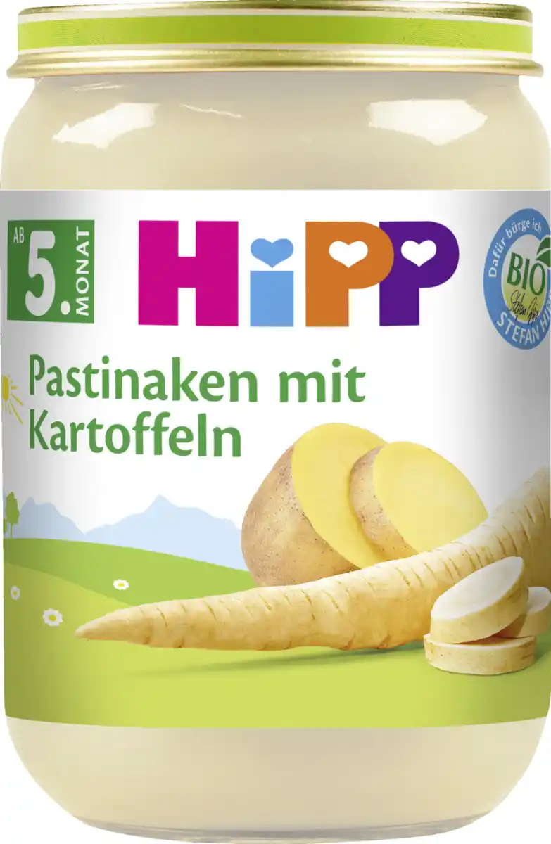 Bild 1 von HiPP Bio Pastinaken mit Kartoffeln