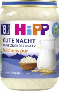 HiPP Bio Gute Nacht Milchreis pur