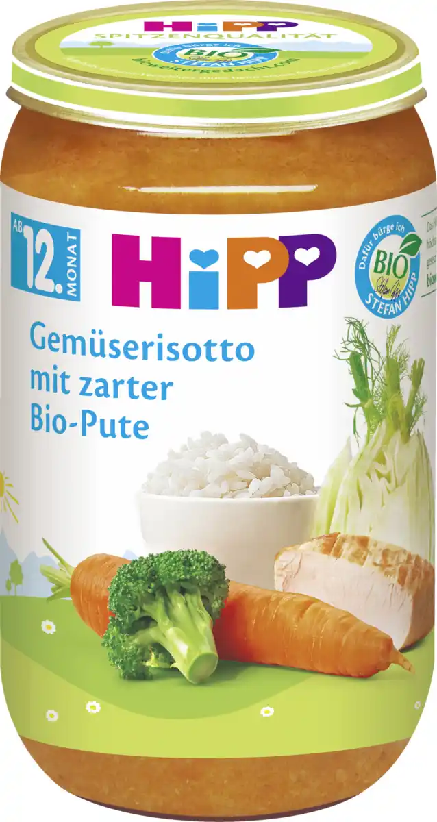 Bild 2 von HiPP Bio Menü Gemüserisotto mit zarter Bio-Pute