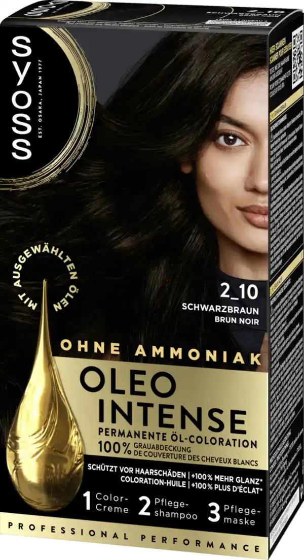 Bild 2 von Syoss Oleo Intense Öl-Coloration 2_10 Schwarzbraun