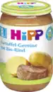 Bild 2 von HiPP Bio Menü Kartoffel-Gemüse mit Bio-Rind