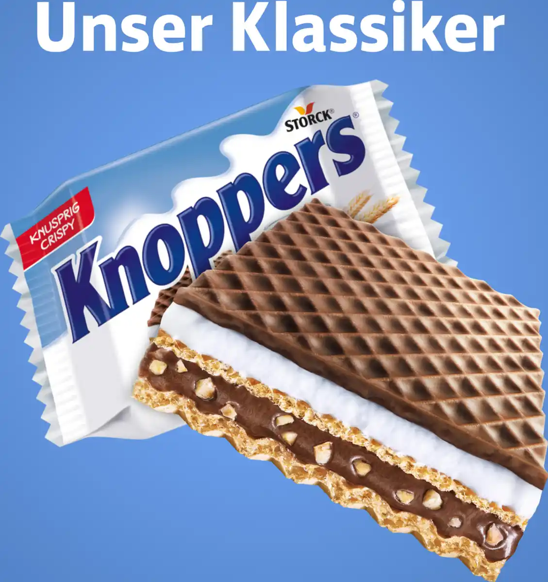 Bild 3 von Storck Knoppers Waffelschnitte 8er Pack