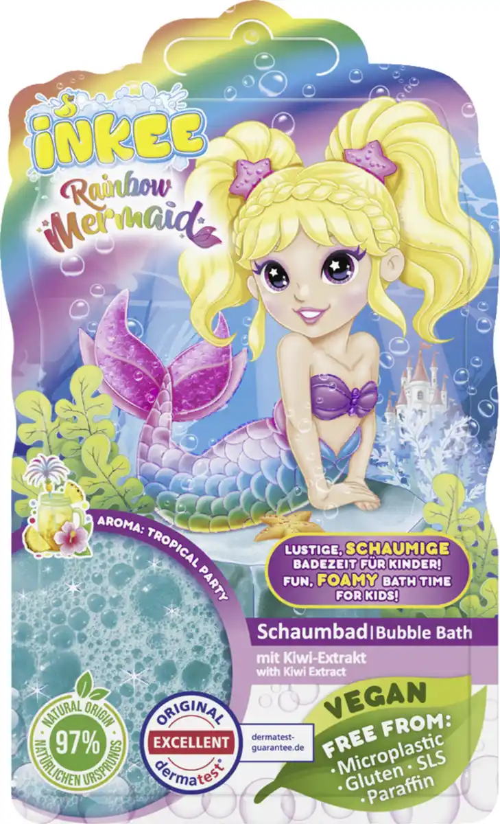 Bild 4 von CRAZE INKEE Schaumbad Rainbow Mermaid