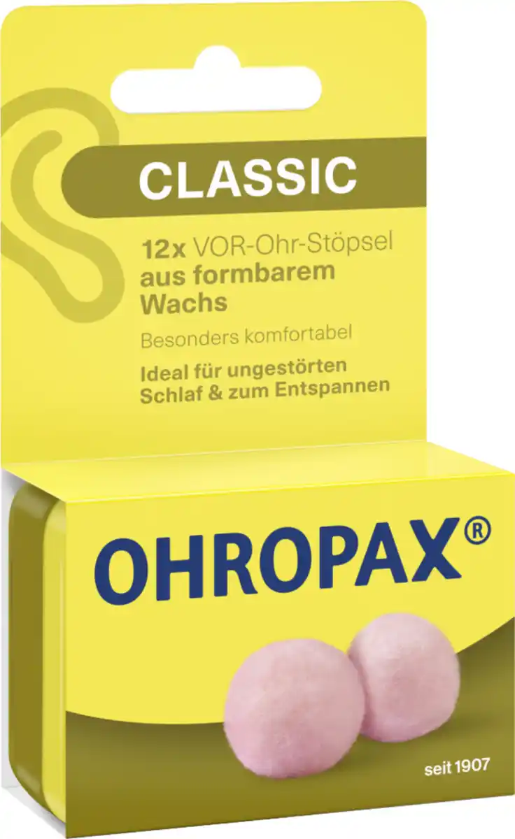 Bild 2 von Ohropax VOR-Ohr Stöpsel CLASSIC