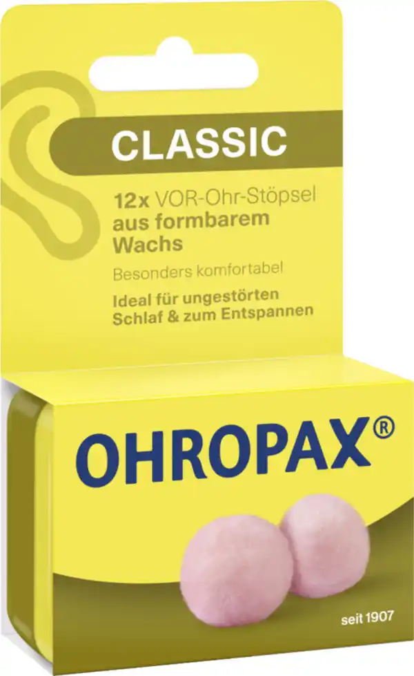 Bild 2 von Ohropax VOR-Ohr Stöpsel CLASSIC