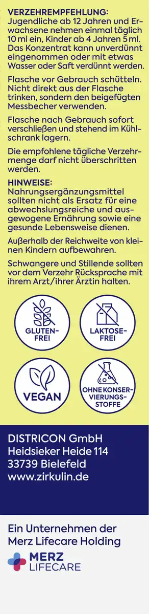 Bild 2 von Zirkulin Vital Mikronährstoffkonzentrat