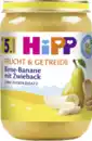 Bild 1 von HiPP Bio Frucht & Getreide Birne-Banane mit Zwieback ab 5. Monat