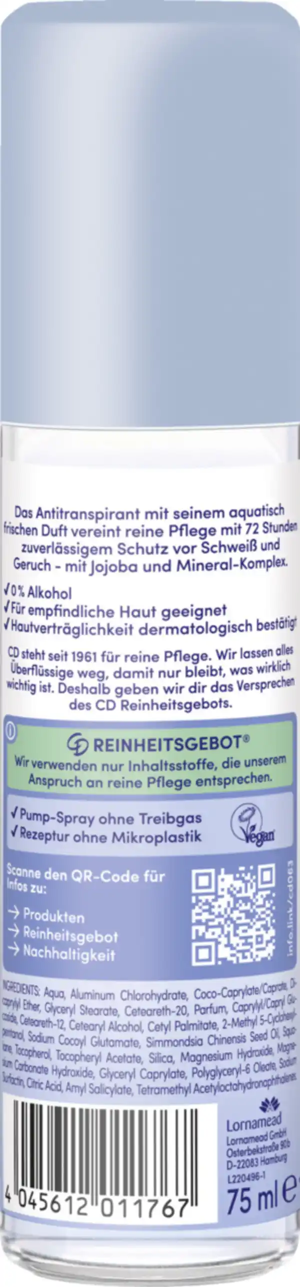Bild 2 von CD Deo Zerstäuber Aqua Essence