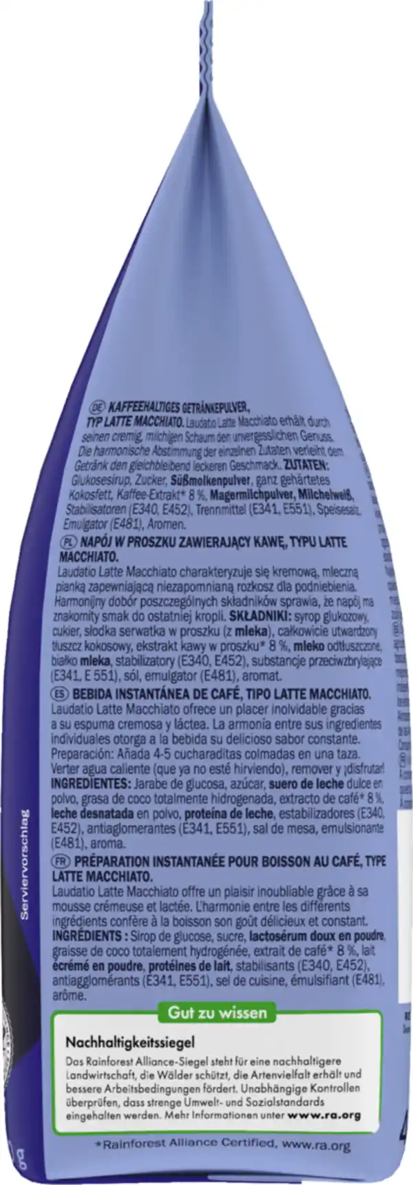 Bild 2 von Laudatio Latte Macchiato Pulver