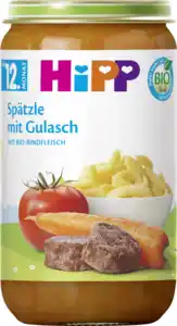 HiPP Bio Menü Spätzle mit Gulasch ab 12. Monat