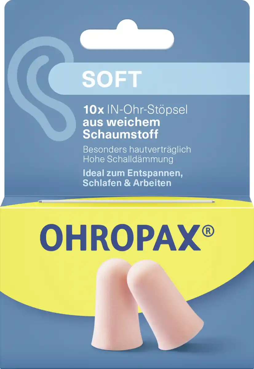 Bild 1 von Ohropax Schaumstoffstöpsel SOFT