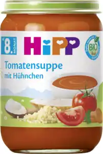 HiPP Bio Tomatensuppe mit Hühnchen