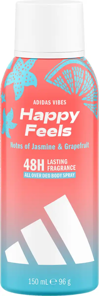 Bild 1 von adidas Vibes Happy Feels All Over Deo Bodyspray