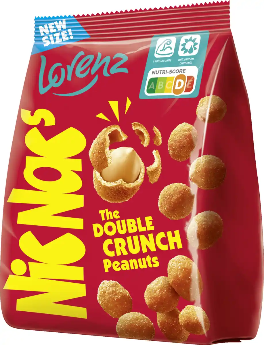 Bild 1 von Lorenz NicNac's Erdnuss-Snack, doppelt crunchy, Original Rezeptur, 110 g