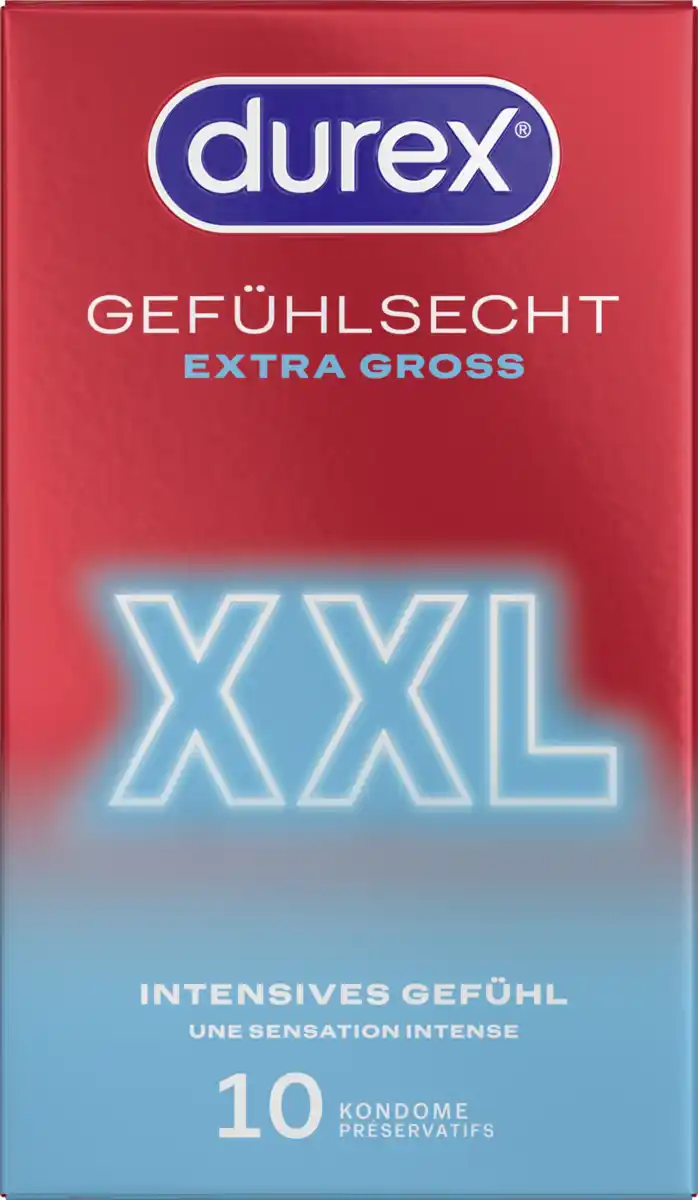Bild 1 von Durex Gefühlsecht Extra Groß XXL Kondome