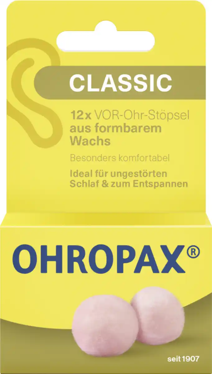 Bild 1 von Ohropax VOR-Ohr Stöpsel CLASSIC