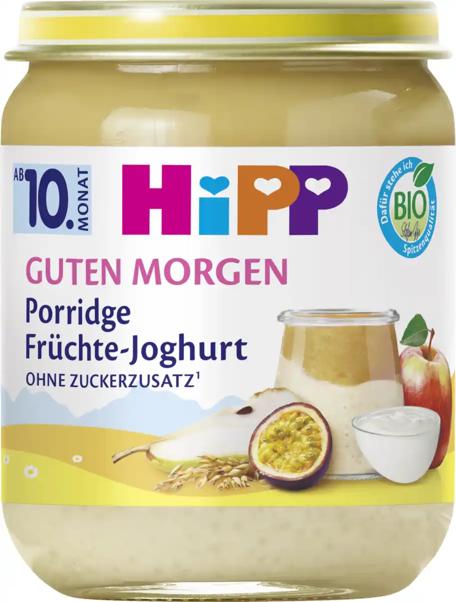 Bild 1 von HiPP Bio Guten Morgen Porridge Früchte-Joghurt