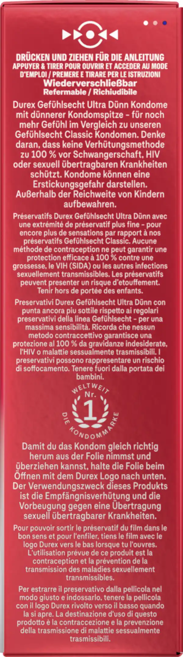 Bild 3 von Durex Gefühlsecht Ultra Kondome