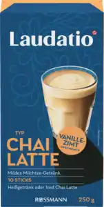 Laudatio Chai Latte Milchtee-Getränk mit Vanille-Zimt-Geschmack