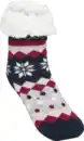 Bild 1 von IDEENWELT Kuschelsocke blau/grau/rot 27-30