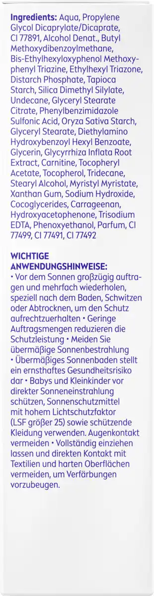 Bild 2 von NIVEA SUN Breathable UV Gesicht Mattierend Getönt Heller Hausttyp LSF50+