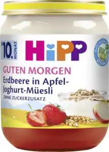 HiPP Bio Guten Morgen Erdbeere in Apfel-Joghurt-Müesli