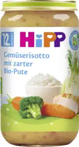 HiPP Bio Menü Gemüserisotto mit zarter Bio-Pute