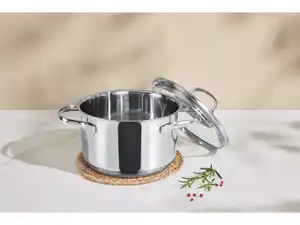 SILVERCREST® Premium-Edelstahltopf, Ø 16 cm