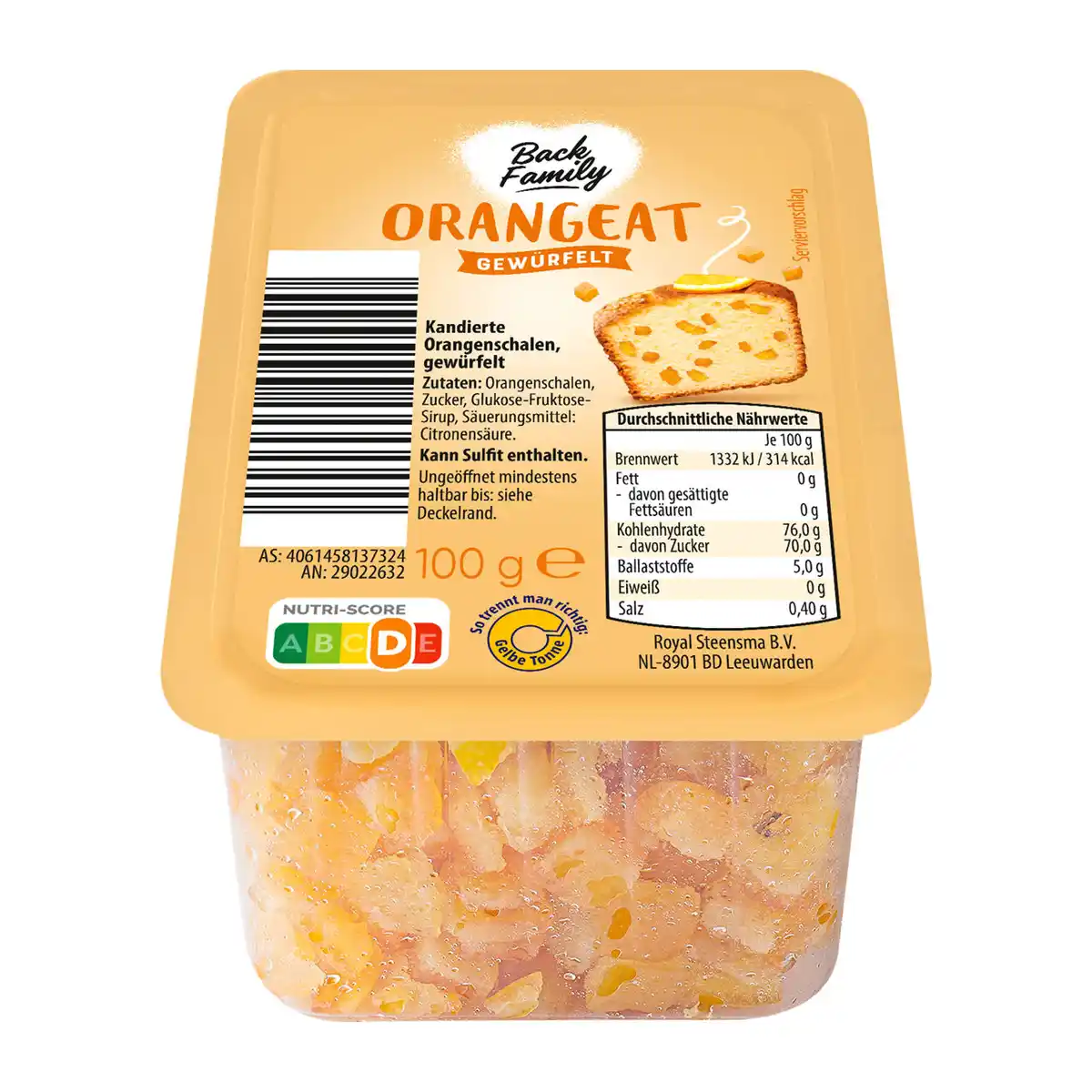 Bild 2 von BACK FAMILY Zitronat / Orangeat