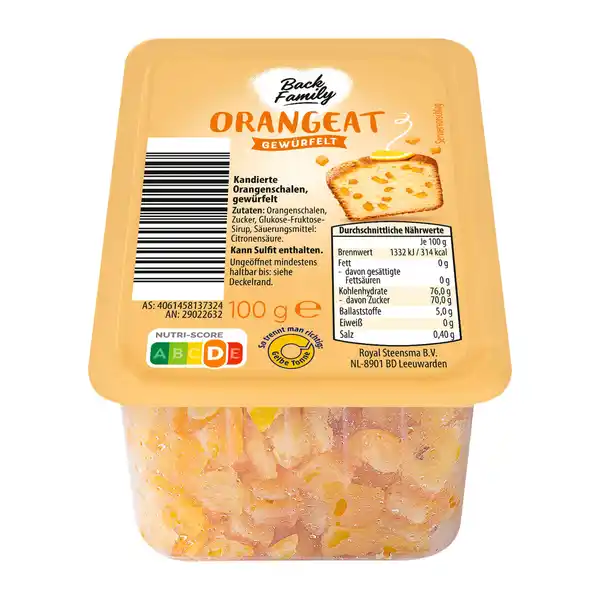 Bild 2 von BACK FAMILY Zitronat / Orangeat