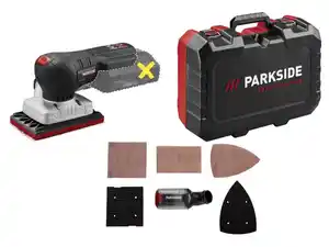 PARKSIDE PERFORMANCE® 20V Akku-Schwingschleifer »PAMSP 20-Li A2« / 20V Akku-Exzenterschleifgerät »PAESP 20-Li A2«, ohne Akku und Ladegerät