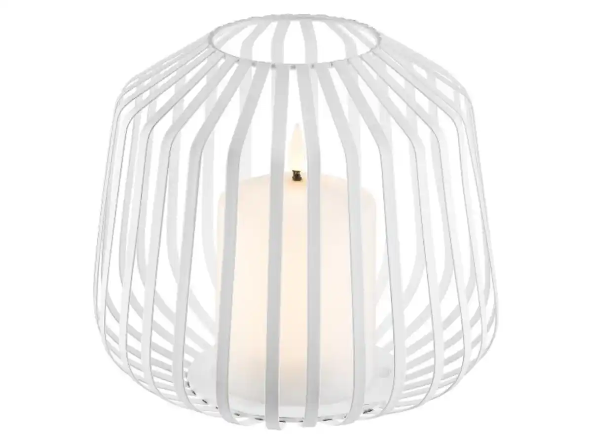 Bild 1 von LIVARNO® LED-Kerze im Metallkorb