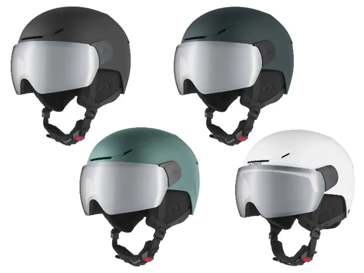 Bild 3 von CRIVIT Premium-Photochromic-Ski-und-Snowboardhelm mit selbsttönendem Visier