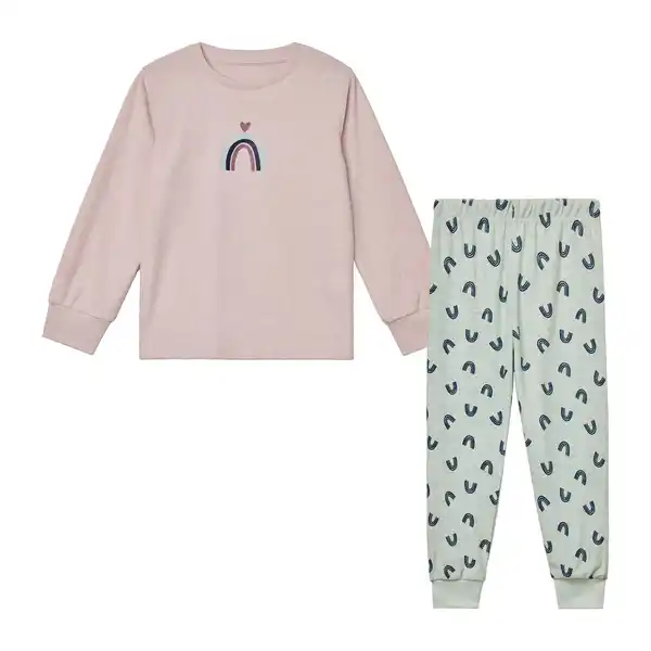 Bild 2 von LILY & DAN Kleinkinder-Frottee-Pyjama