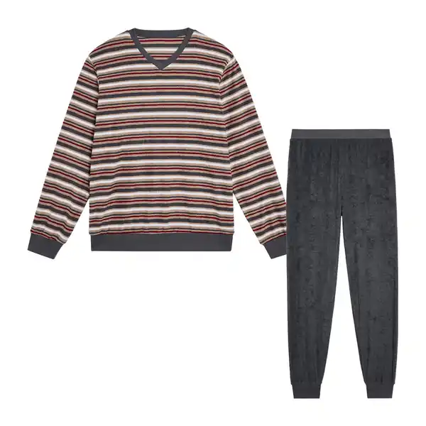 Bild 3 von UP2FASHION Frottee-Pyjama