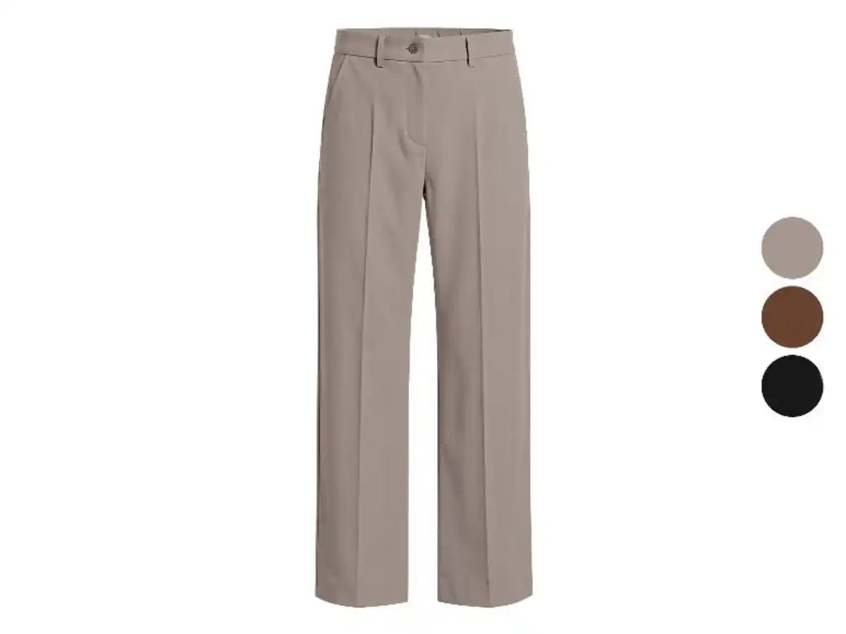 Bild 3 von ESMARA® Damen Wide-Leg-Twillhose