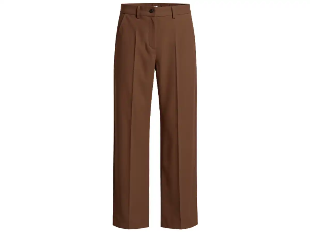 Bild 1 von ESMARA® Damen Wide-Leg-Twillhose