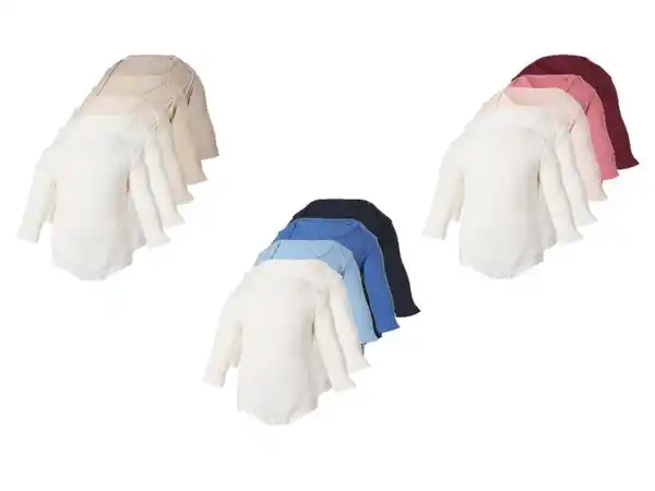Bild 3 von LUPILU® Baby-Bodys, 5 Stück