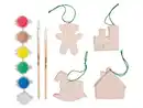 Bild 1 von CRELANDO® Weihnachtsfiguren-Malset,  5 ml
