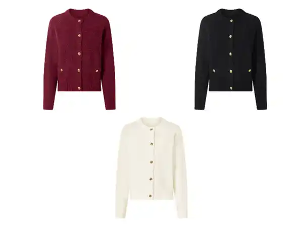 Bild 3 von ESMARA® Damen Plüsch Cardigan
