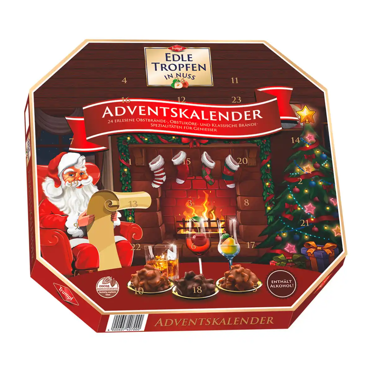 Bild 2 von TRUMPF Adventskalender Edle Tropfen in Nuss