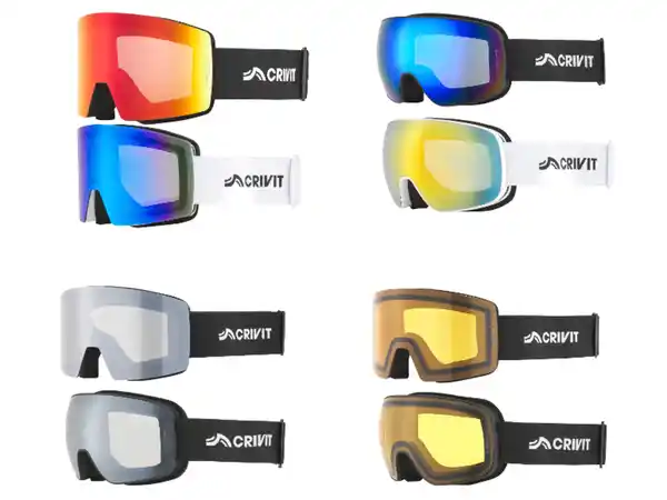 Bild 3 von CRIVIT Ski- und Snowboardbrille »Schönwetter/Allwetter/Schlechtwetter«
