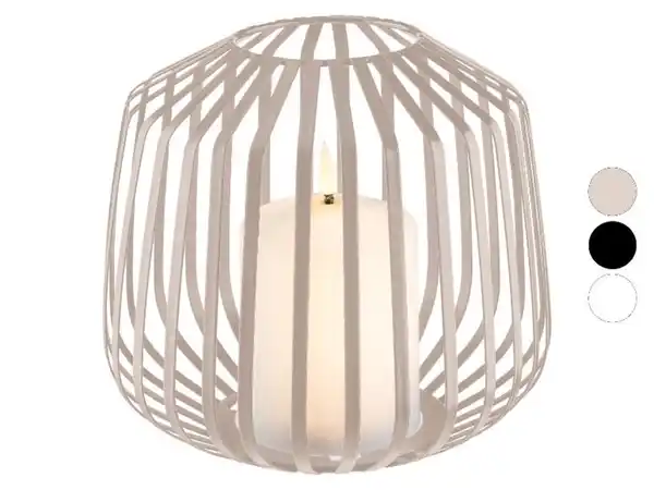 Bild 3 von LIVARNO® LED-Kerze im Metallkorb